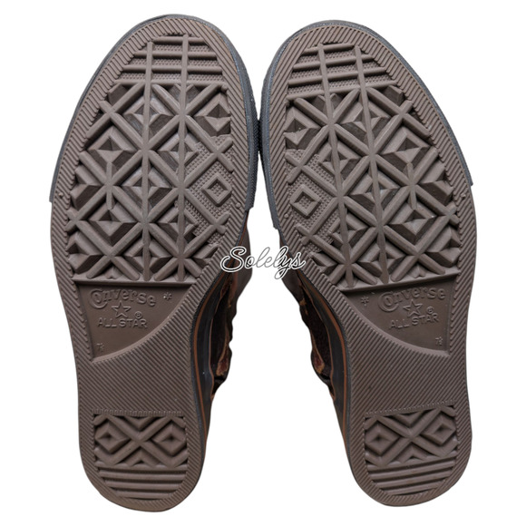 Converse 2006 Star 70 XXHI Brown Suede Leather Knee High Sneaker Boot Womens 9.5 - Picture 6 of 12